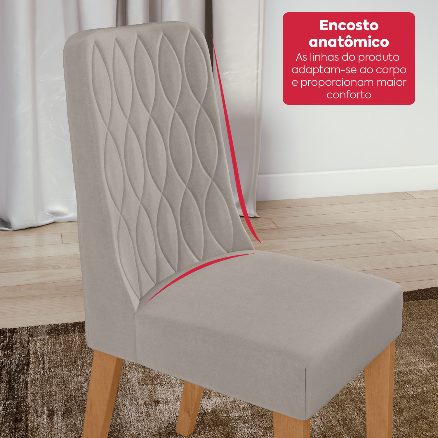 LUAS - CADEIRA ANATOMICA 368 AC